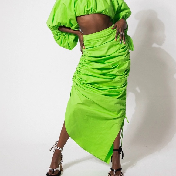 Kai Collective Xyla Skirt Sour Apple - Picture 1 of 3